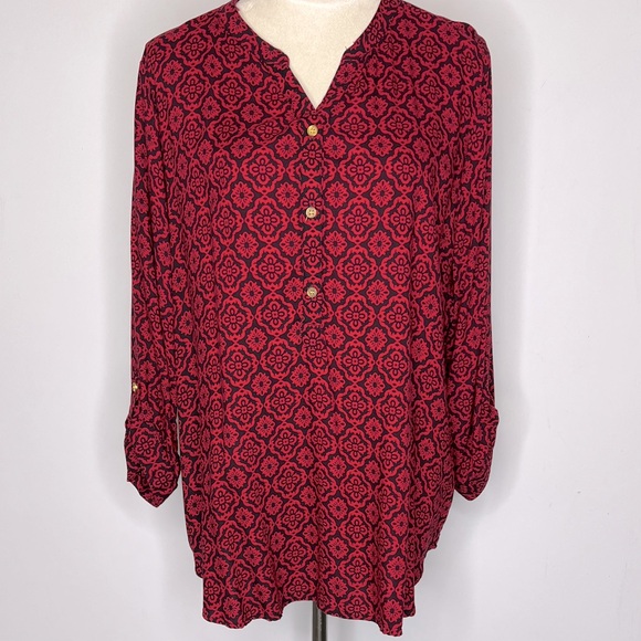 CORAL BAY BLOUSE - Picture 1 of 3